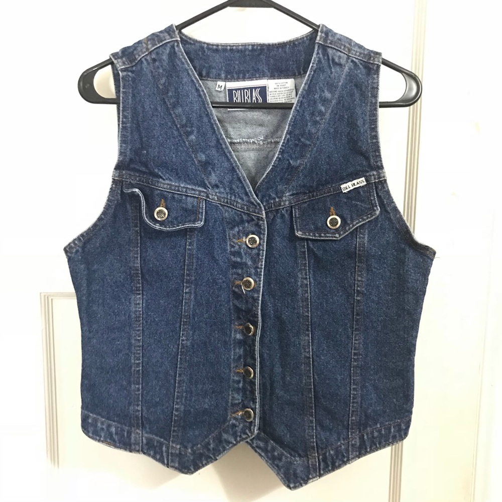 💥50% OFF BUNDLES!!! VTG DENIM VEST